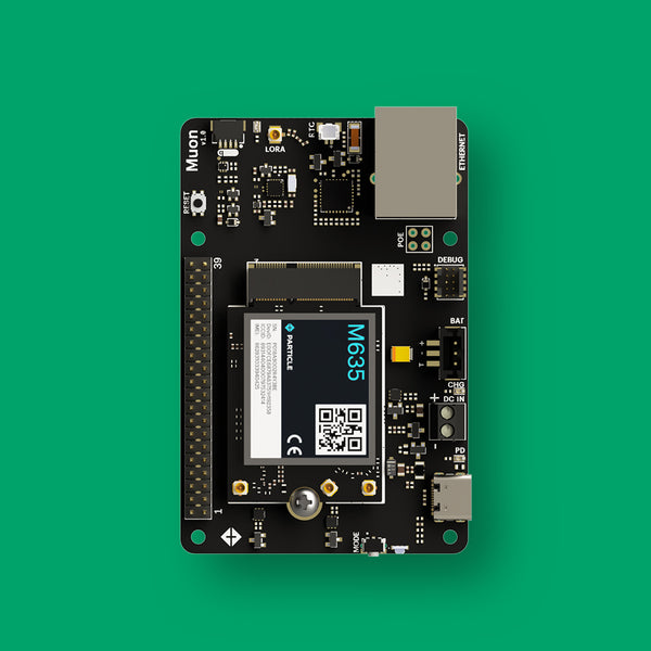 Muon LTE-M/2G/Satellite + Wi-Fi + LoRaWAN Kit for Global (MUON635KIT)