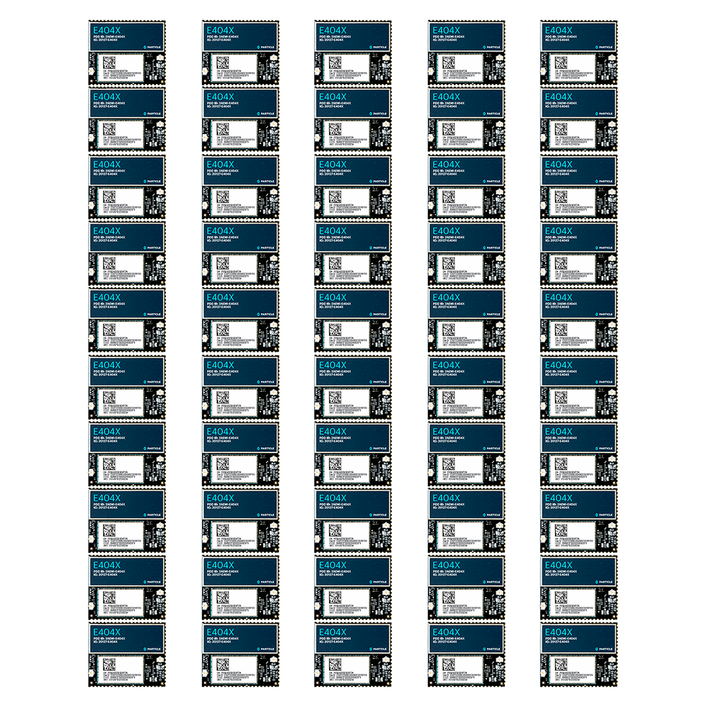 E-Series LTE-M (NorAm, EtherSIM), Tray (E404X) [x50]