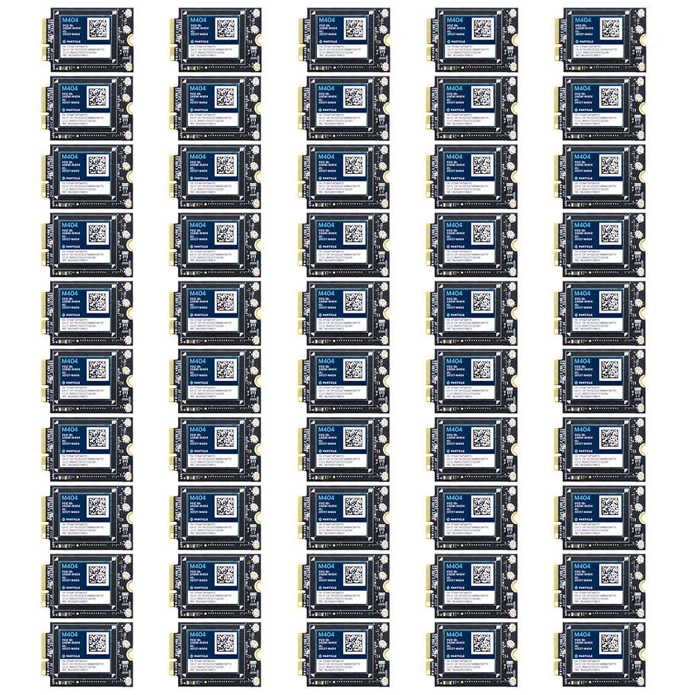 M-Series LTE-M/2G (Global, EtherSIM), Tray (M404) [x50]