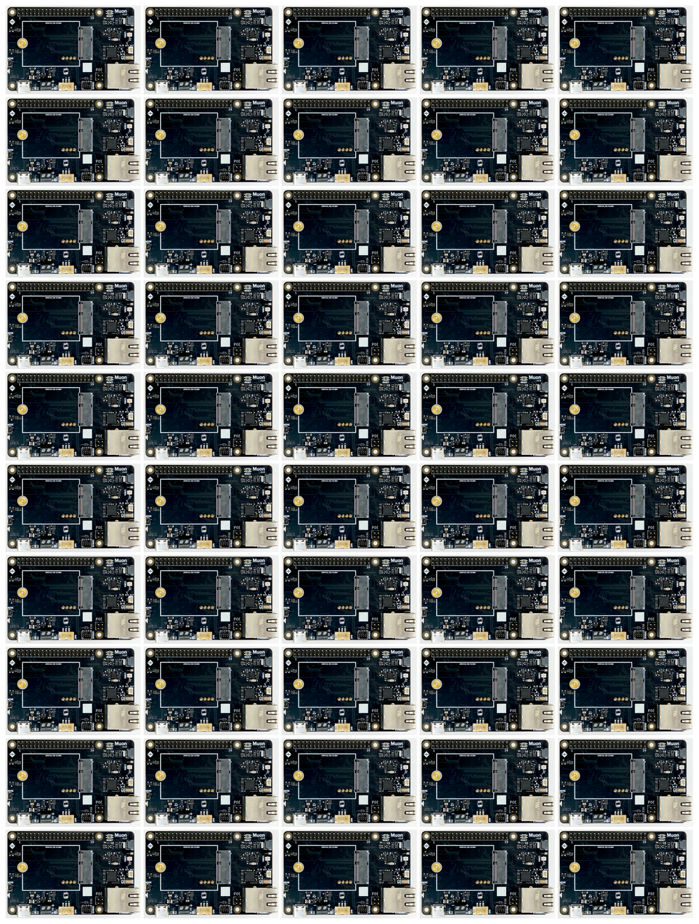 Muon Carrier Board, Bulk [x50]