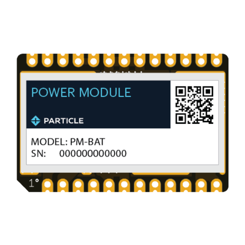 Particle Power Module Battery Variant with headers [1]