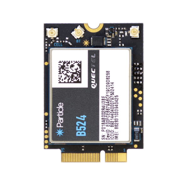 B SoM LTE CAT1/3G/2G with EtherSIM for Europe (B524)